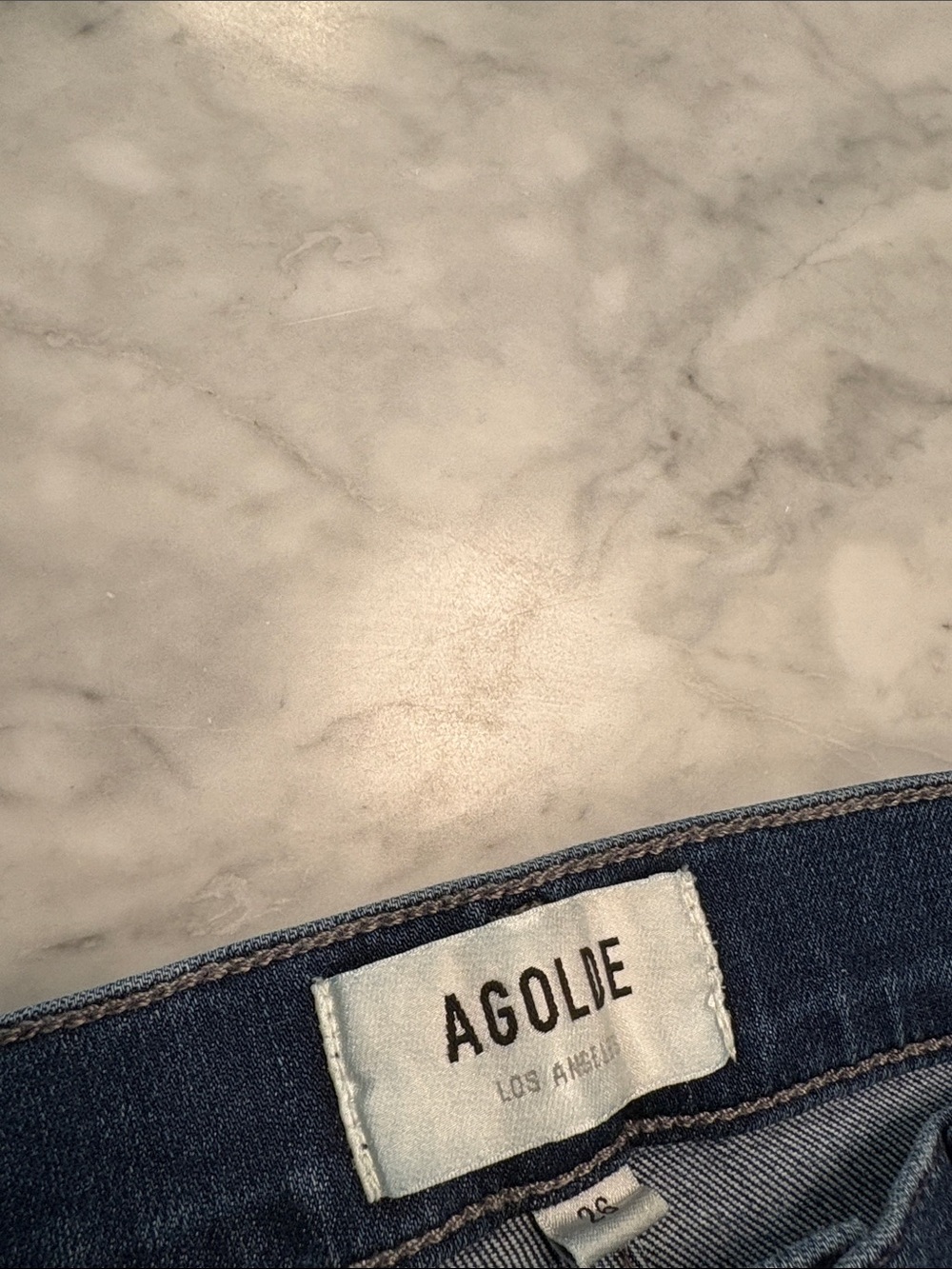 Agolde jeans, high waisted skinny.